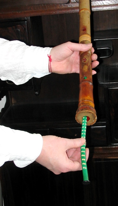 Flute care for shakuhachi